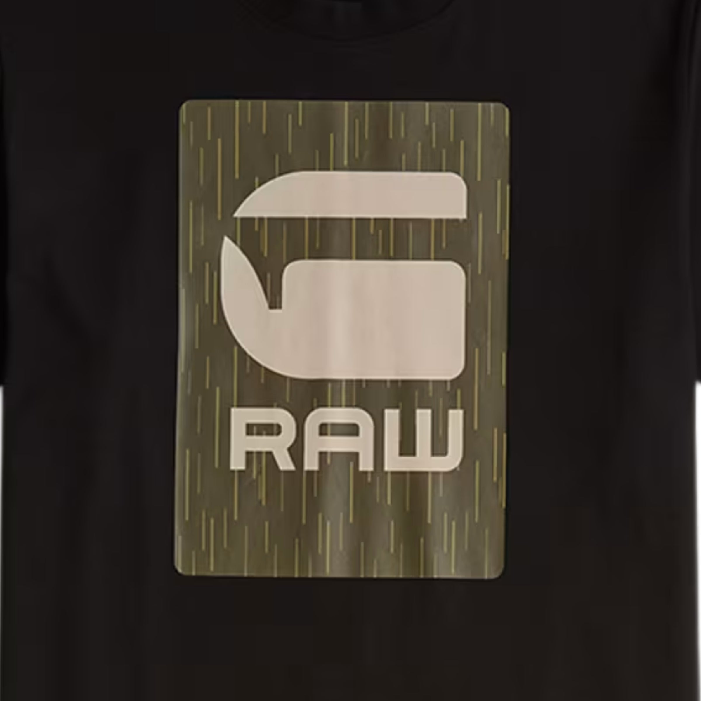 G-Star T-Shirt Burger Box Rain Loose Dark Black